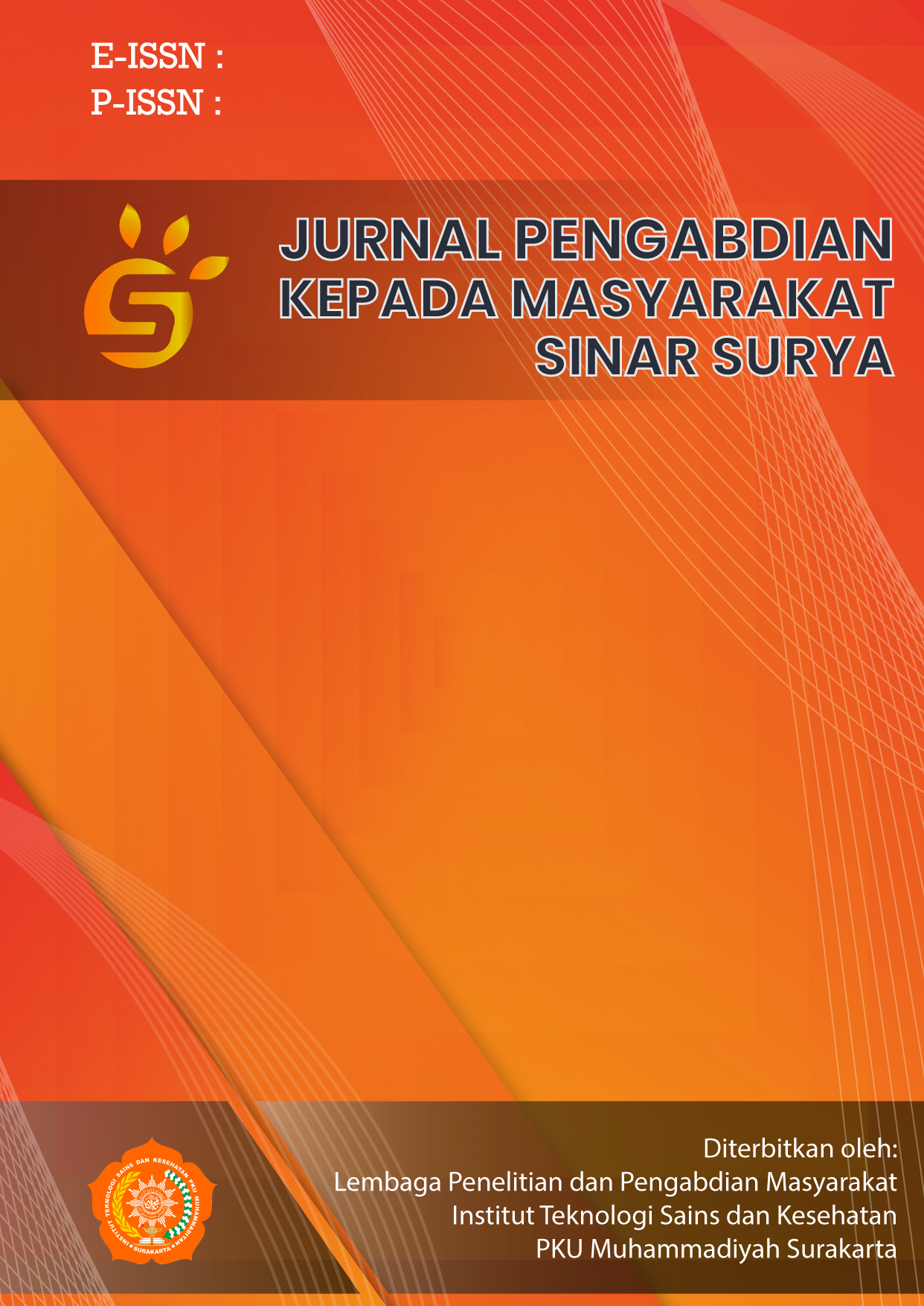 					View Vol. 1 No. 1 (2023): Jurnal Pengabdian Kepada Masyarakat Sinar Surya
				